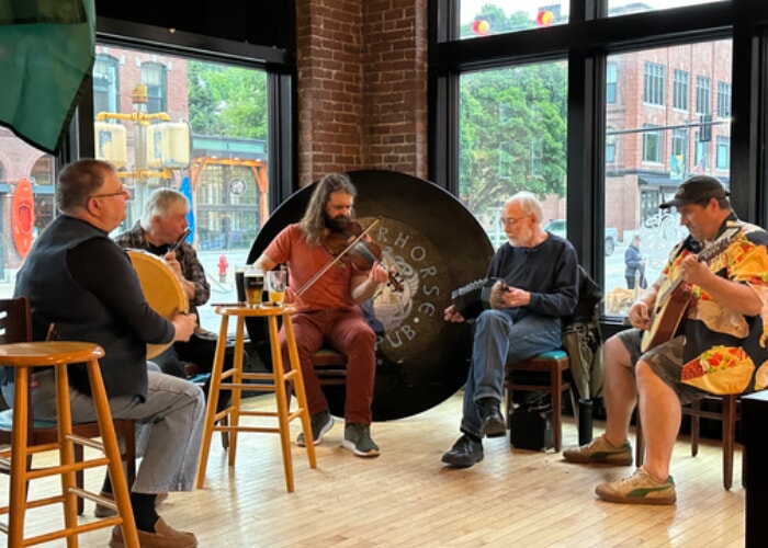 Traditional Irish Music Sessiun