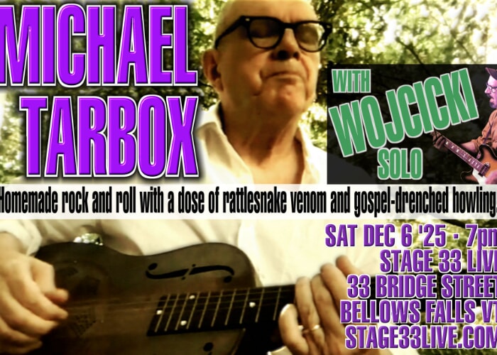 Michael Tarbox and Wojcicki (solo) at Stage 33 Live