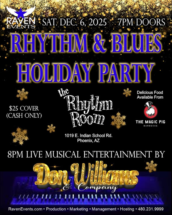 Raven's Rhythm & Blues Holiday Party