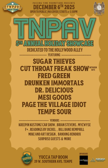 TNPAV 5th annual Holliday showcase