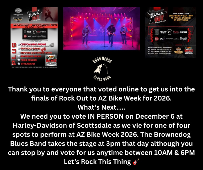 Rock Out to AZ Bike Week Finals