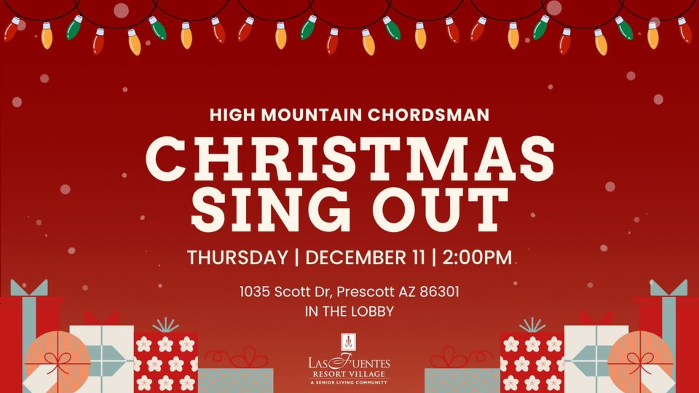 High Mountain Chordsman Christmas Sing Out