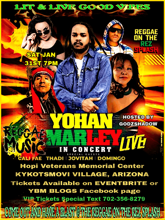 Reggae On The Rez Splash 2026 ! New Location Hopi Veterans Memorial Center