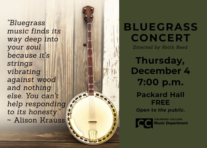 Colorado College Bluegrass Concert