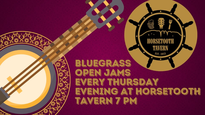 Open Bluegrass Jams Every Thursday Evening