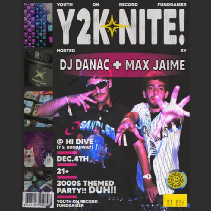 Y2K Night: Youth on Record Fundraiser (Free)