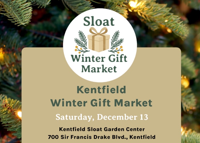 Sloat Garden Center Kentfield Winter Gift Market