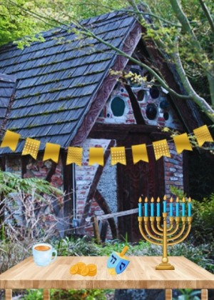 Chanukah at the Bottle House