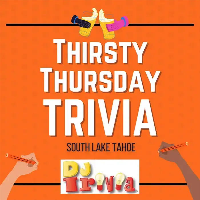 Thirs-TEE Trivia Night with DJ Trivia! At