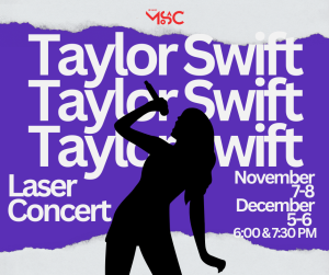 Taylor Swift Laser Concert