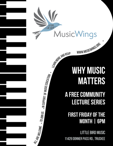Why Music Matters - Free Lecture Series
