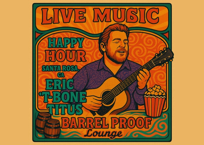 Live Music Happy Hour Fridays - Eric "T-Bone" Titus - Downtown