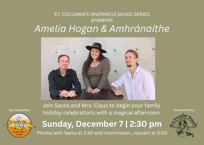 Amelia Hogan & Amhránaíthe (Plus a special visit from Santa & Mrs. Claus)