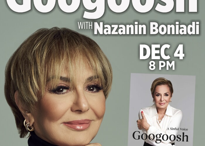 GOOGOOSH in conversation with NAZANIN BONIADI