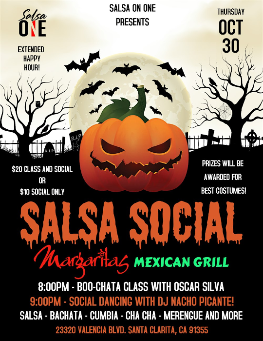 Salsa and Bachata Thursdays at Margaritas Mexican Grill