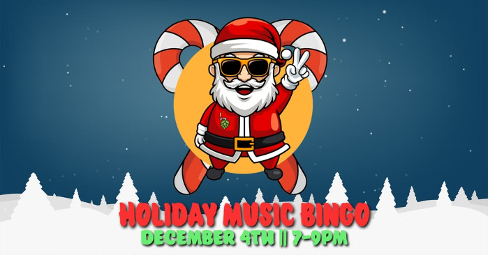 Holiday Music Bingo at Hoppin' RH!
