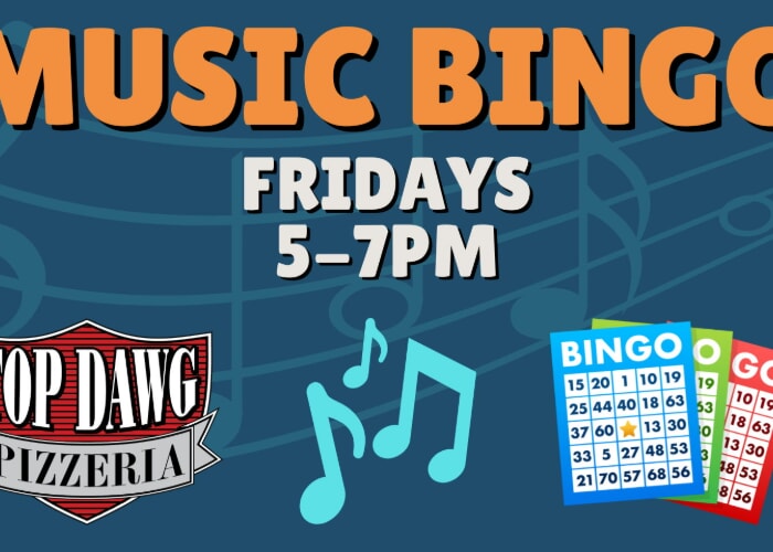 Music Bingo at Top Dawg Pizzeria on Hilton Head Island