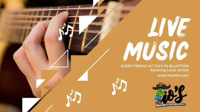 Live Music Every Friday at Tio's in Bluffton!