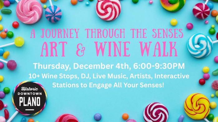 Downtown Plano Art & Wine Walk A Journey Through The Senses