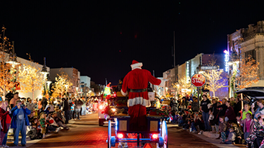 Denison Christmas Parade, Tree Lighting and Cocoa Competition