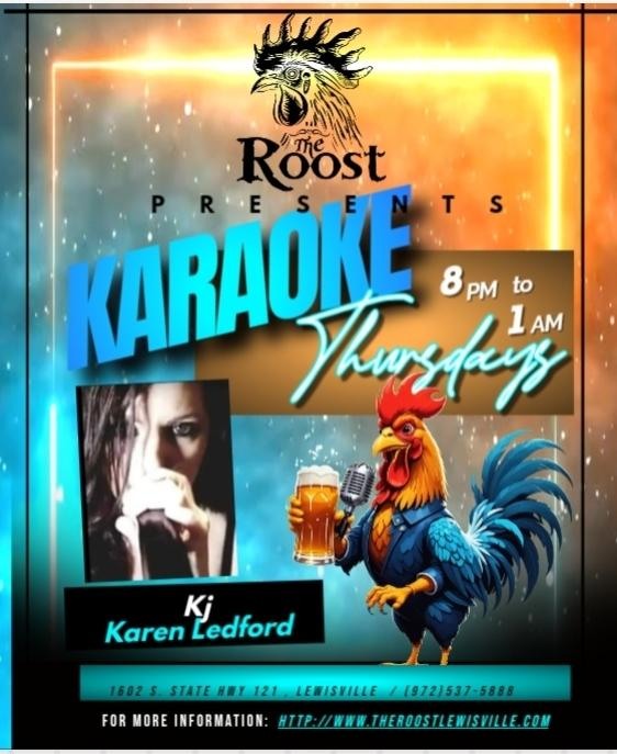 Thursday Night Karaoke at The Roost!