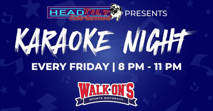 Karaoke at Walk-On's Arlington