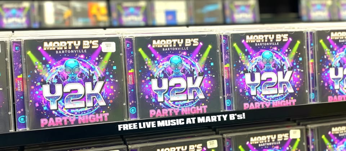 BARTONVILLE Y2K PARTY NIGHT at MARTY B's featuring LIVE MUSIC by Y2K Band!!