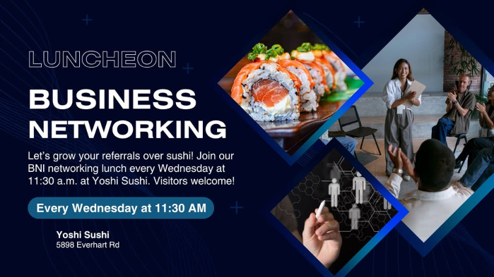 Grow Your Business Over Lunch at YoshiZushi