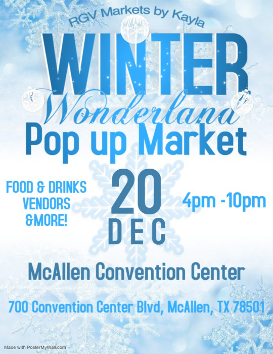 Winter Wonderland Pop Up Market