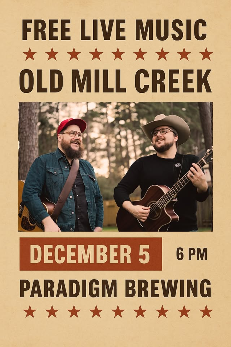 Old Mill Creek - Live Music at Paradigm
