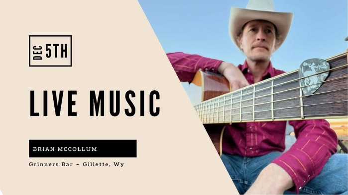 Grinners Presents: Live Music With Brian McCollum