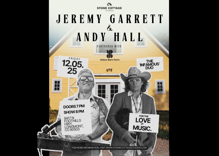 An Evening with Jeremy Garett and Andy Hall -The Infamous Duo