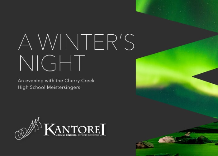 A Winter’s Night An evening with the Cherry Creek High School