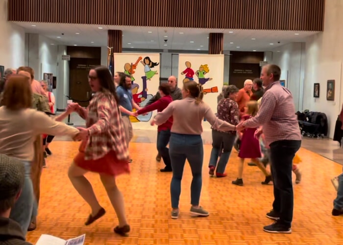 Friends of Old-Time Music and Dance social dance for all!