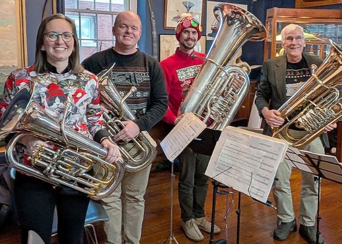 Tuba-Euphonium holiday celebration