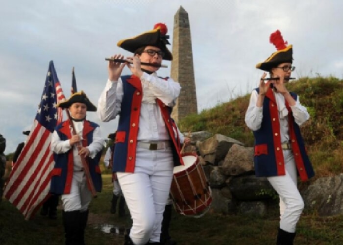 Nutmeg Fife and Drum rehearsals