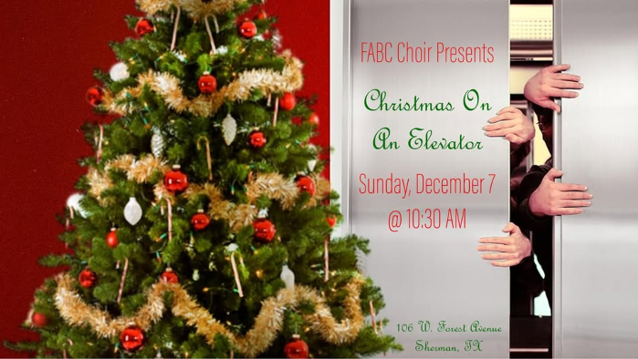 Christmas On An Elevator