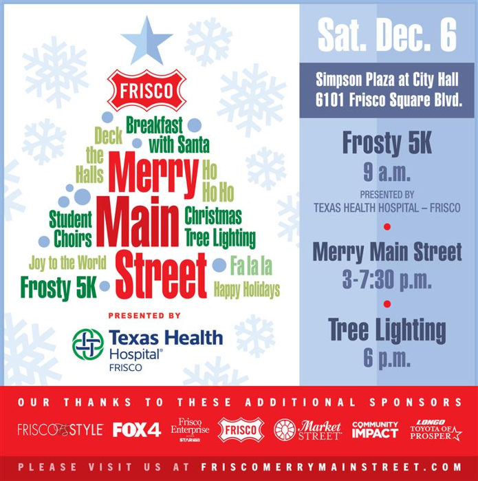 Frisco Merry Main Street presented by Texas Health Hospital Frisco