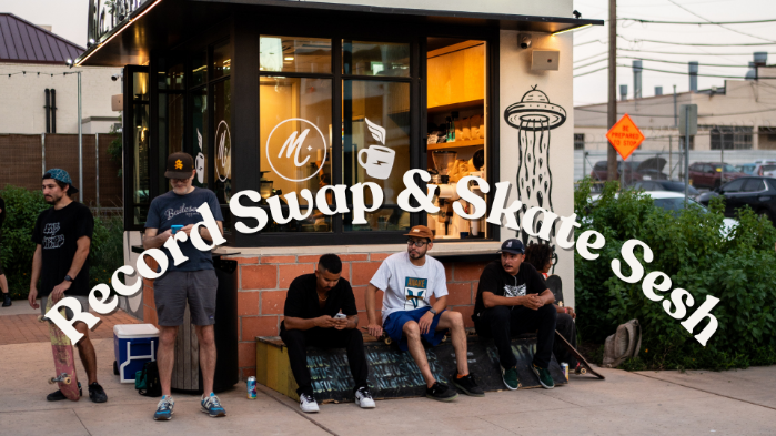 Record Swap & Skateboarding Sesh