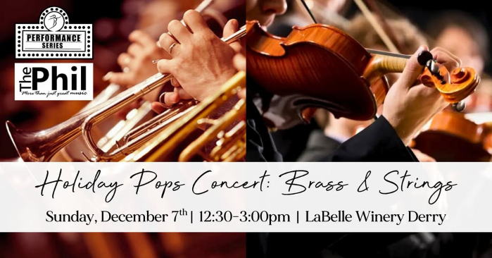 Holiday Pops Concert: Brass & Strings (LaBelle Winery- Derry, NH)
