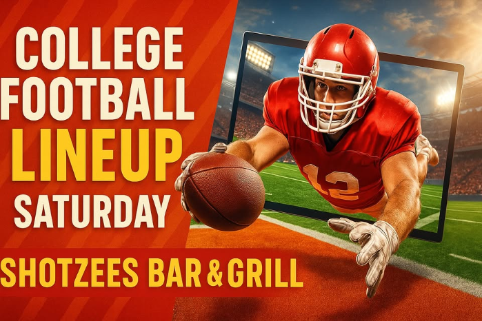 College Football Sundays @ Shotzee’s!  134 S Main Keller TX – Kickoff