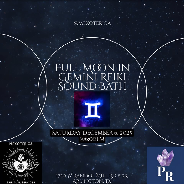 Full Moon in Gemini Reiki Sound Bath ♊️