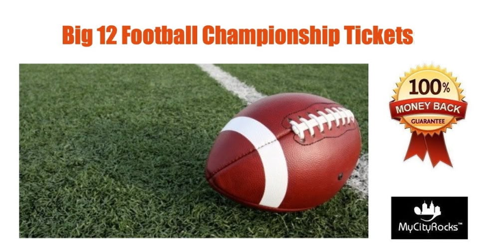 Big 12 Football Championship Tickets Arlington TX AT&T Stadium (Dallas DFW area)