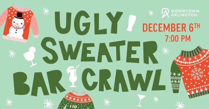 Ugly Sweater Bar Crawl