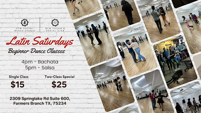 Latin Saturday: Beginner Bachata & Salsa Dance Classes