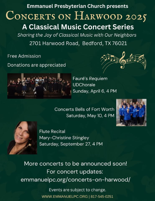 CONCERTS ON HARWOOD 2025