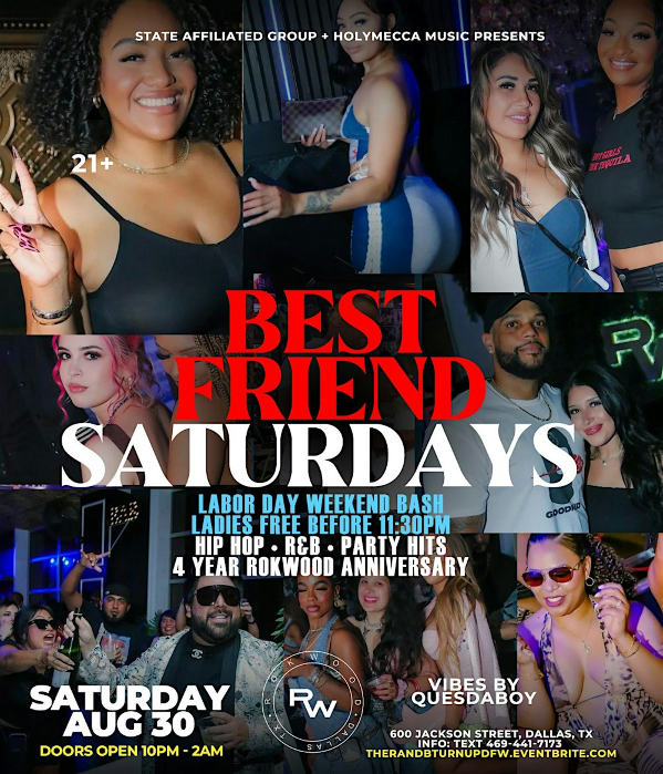 Best Friend Saturdays... First We R&B Then We Turn Up