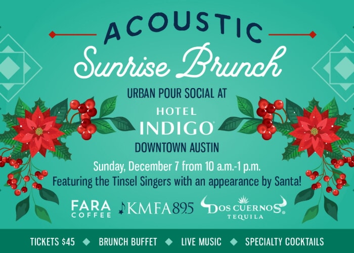 Acoustic Sunrise Brunch - Holiday Edition with the Tinsel Singers