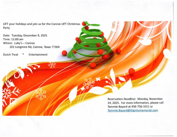 Conroe LIFT Christmas Party