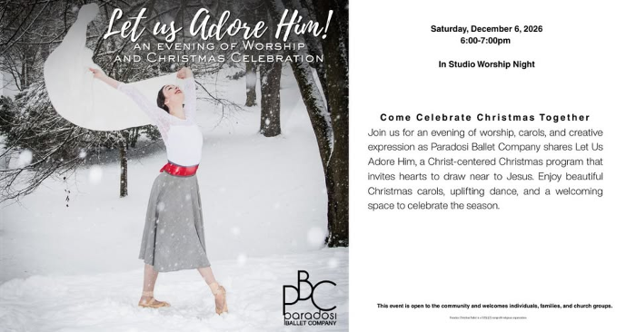 In Studio Worship Night - Let us Adore Him!